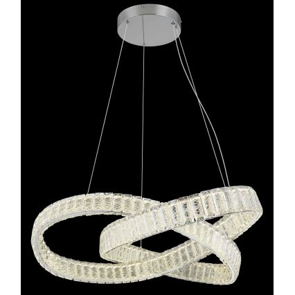 Globo - Candeeiro suspenso LED com regulação LED/110W/230V 2700-6000K diâmetro 78 cm + comando