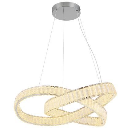 Globo - Candeeiro suspenso LED com regulação LED/110W/230V 2700-6000K diâmetro 78 cm + comando
