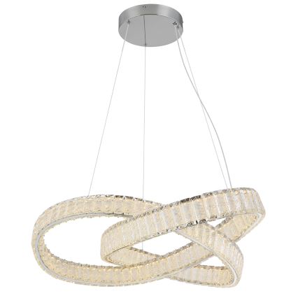 Globo - Candeeiro suspenso LED com regulação LED/110W/230V 2700-6000K diâmetro 78 cm + comando