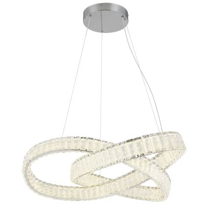 Globo - Candeeiro suspenso LED com regulação LED/110W/230V 2700-6000K diâmetro 78 cm + comando