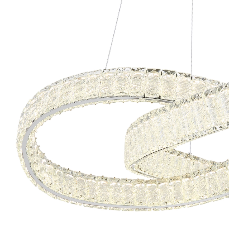 Globo - Candeeiro suspenso LED com regulação LED/110W/230V 2700-6000K diâmetro 78 cm + comando