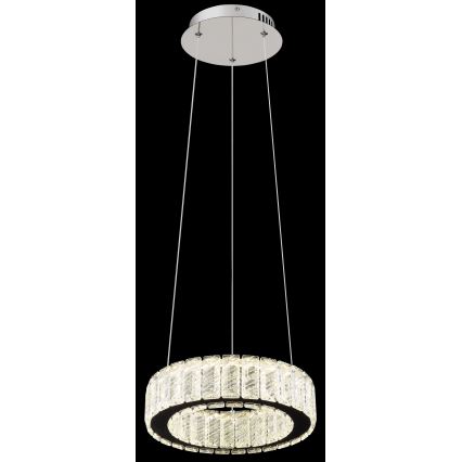 Globo - Candeeiro suspenso LED com regulação LED/30W/230V 2700-6000K diâmetro 30 cm + comando