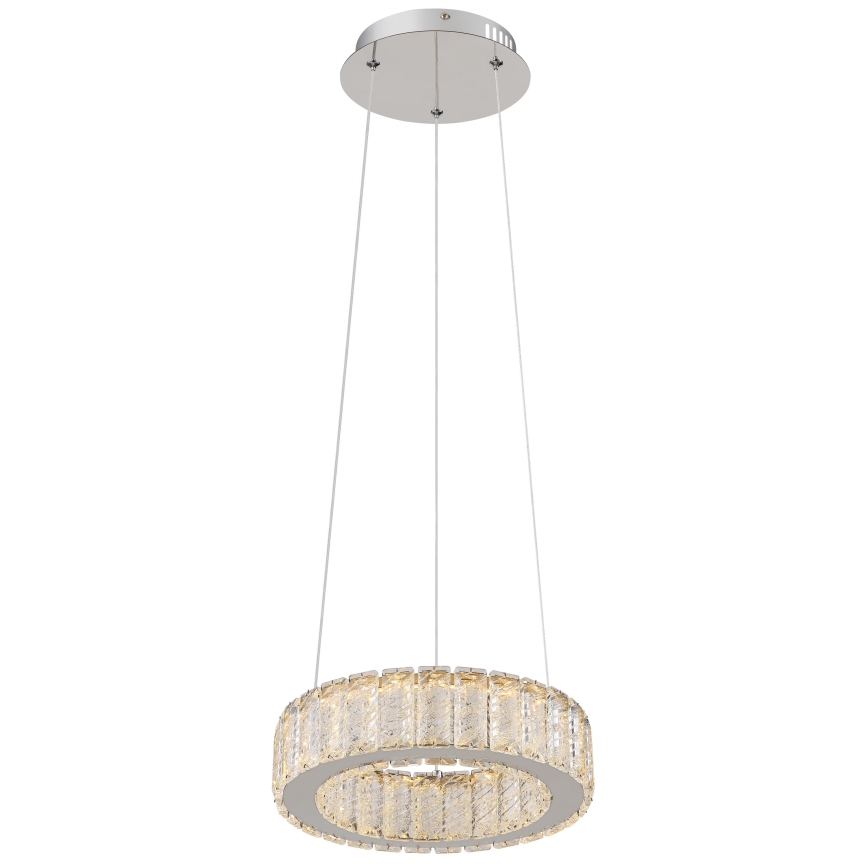 Globo - Candeeiro suspenso LED com regulação LED/30W/230V 2700-6000K diâmetro 30 cm + comando
