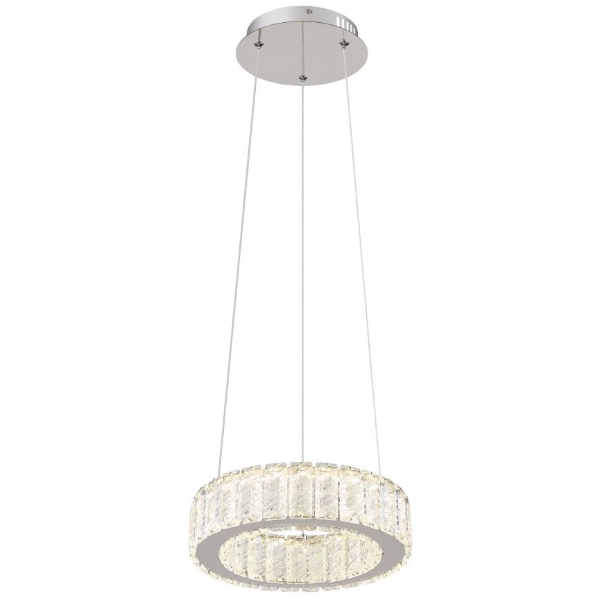 Globo - Candeeiro suspenso LED com regulação LED/30W/230V 2700-6000K diâmetro 30 cm + comando