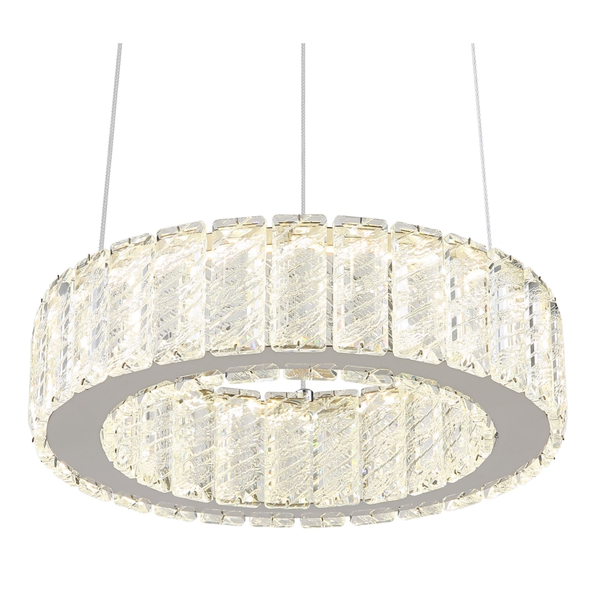 Globo - Candeeiro suspenso LED com regulação LED/30W/230V 2700-6000K diâmetro 30 cm + comando