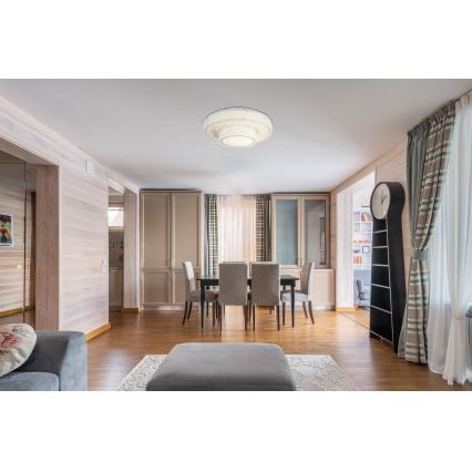 Globo - Luminária de teto LED dimmerizável LED/50W/230V 2700-6000K diâmetro 50 cm + controlo remoto