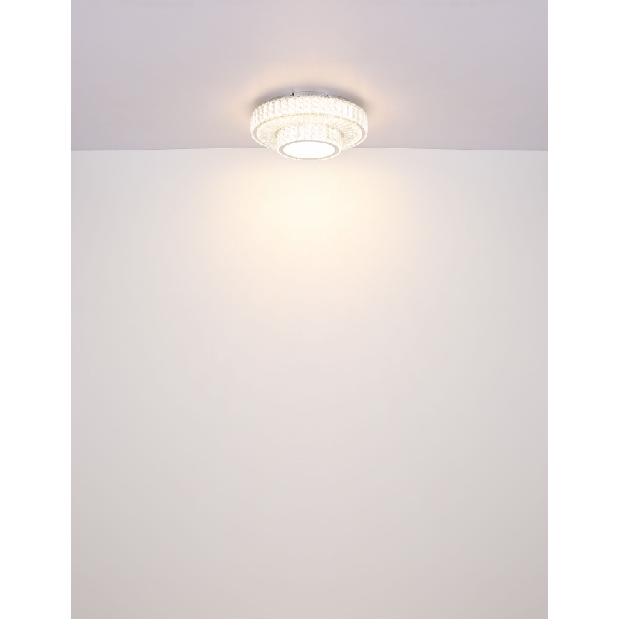 Globo - Luminária de teto LED dimmerizável LED/50W/230V 2700-6000K diâmetro 50 cm + controlo remoto