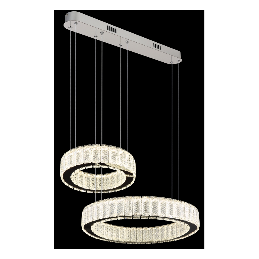 Globo - Candeeiro suspenso LED com regulação LED/80W/230V 2700-6000K + comando