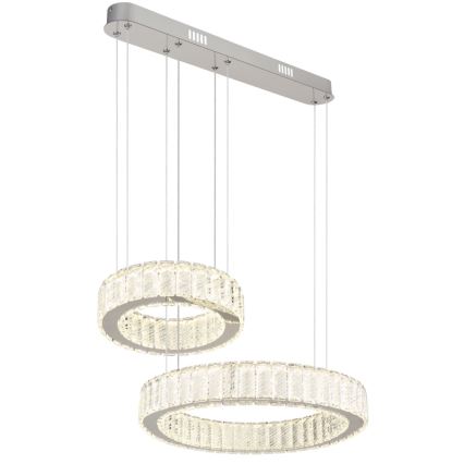 Globo - Candeeiro suspenso LED com regulação LED/80W/230V 2700-6000K + comando