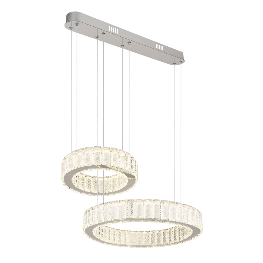 Globo - Candeeiro suspenso LED com regulação LED/80W/230V 2700-6000K + comando