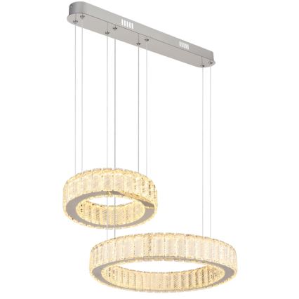 Globo - Candeeiro suspenso LED com regulação LED/80W/230V 2700-6000K + comando