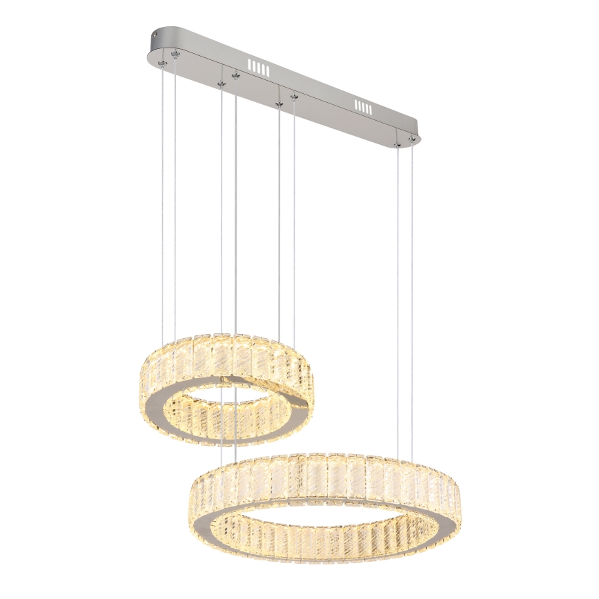 Globo - Candeeiro suspenso LED com regulação LED/80W/230V 2700-6000K + comando