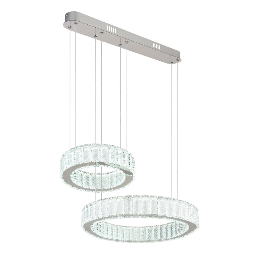 Globo - Candeeiro suspenso LED com regulação LED/80W/230V 2700-6000K + comando