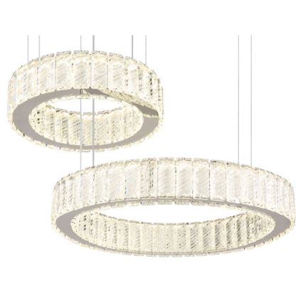 Globo - Candeeiro suspenso LED com regulação LED/80W/230V 2700-6000K + comando