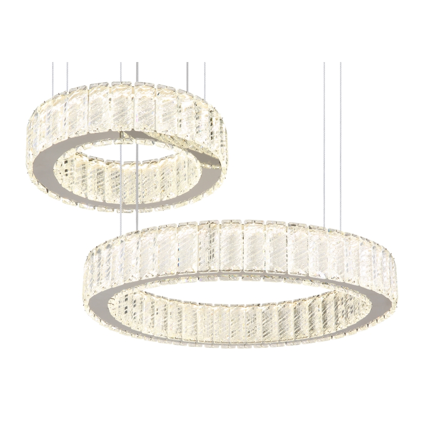 Globo - Candeeiro suspenso LED com regulação LED/80W/230V 2700-6000K + comando