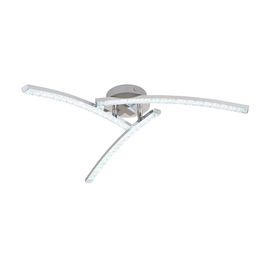 Globo - Candelabro montado à superfície, de casa de banho LED 3xLED/6W/230V IP44