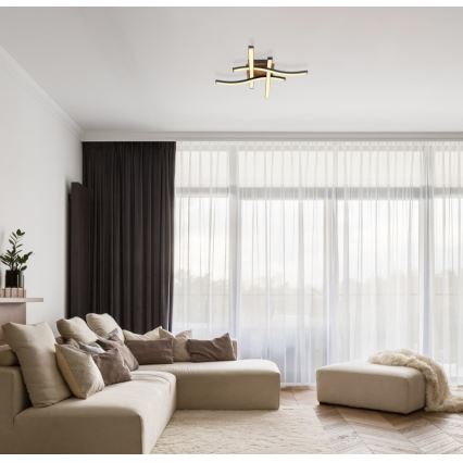 Globo - Candelabro montado à superfície LED 4xLED/5W/230V