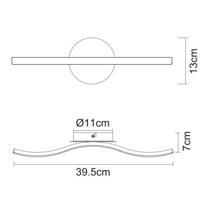 Globo - Iluminação de teto LED LED/6W/230V
