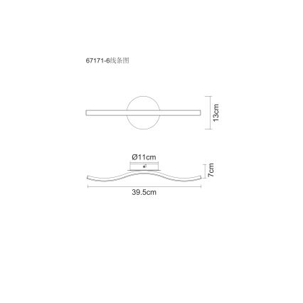 Globo - Iluminação de teto LED LED/6W/230V