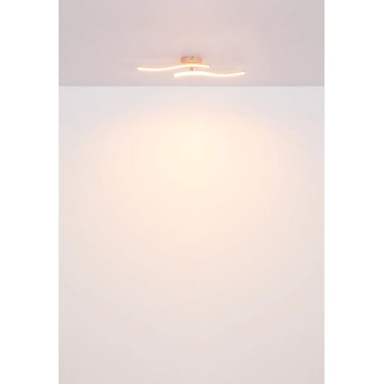 Globo - Candeeiro  integrado LED LED/12W/230V 3000K laranja