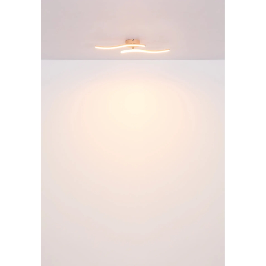 Globo - Candeeiro  integrado LED LED/12W/230V 3000K laranja