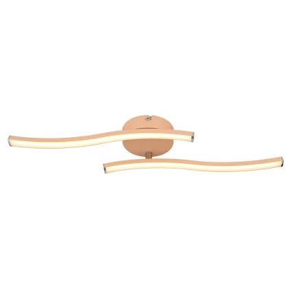 Globo - Candeeiro  integrado LED LED/12W/230V 3000K laranja