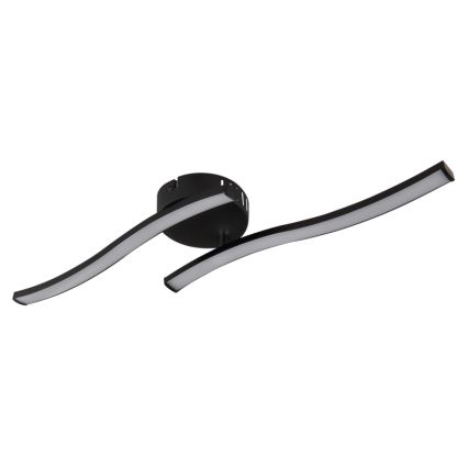 Globo - Iluminação de teto LED 2xLED/6W/230V preto