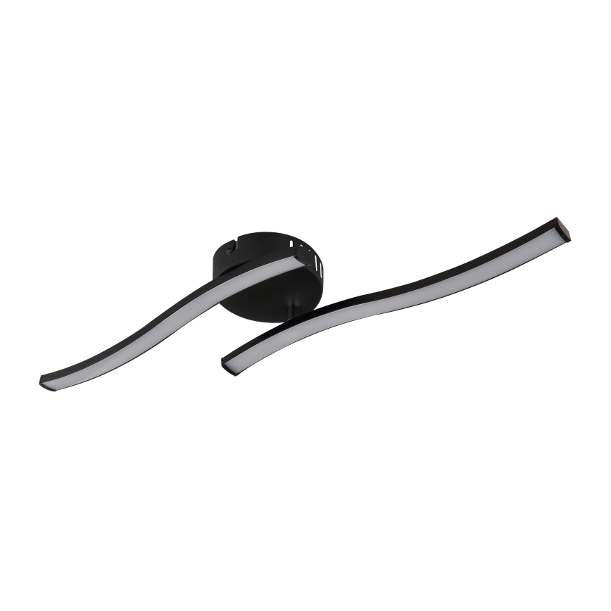 Globo - Iluminação de teto LED 2xLED/6W/230V preto