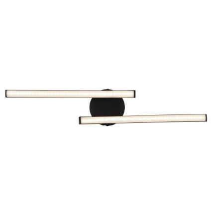 Globo - Iluminação de teto LED 2xLED/6W/230V preto