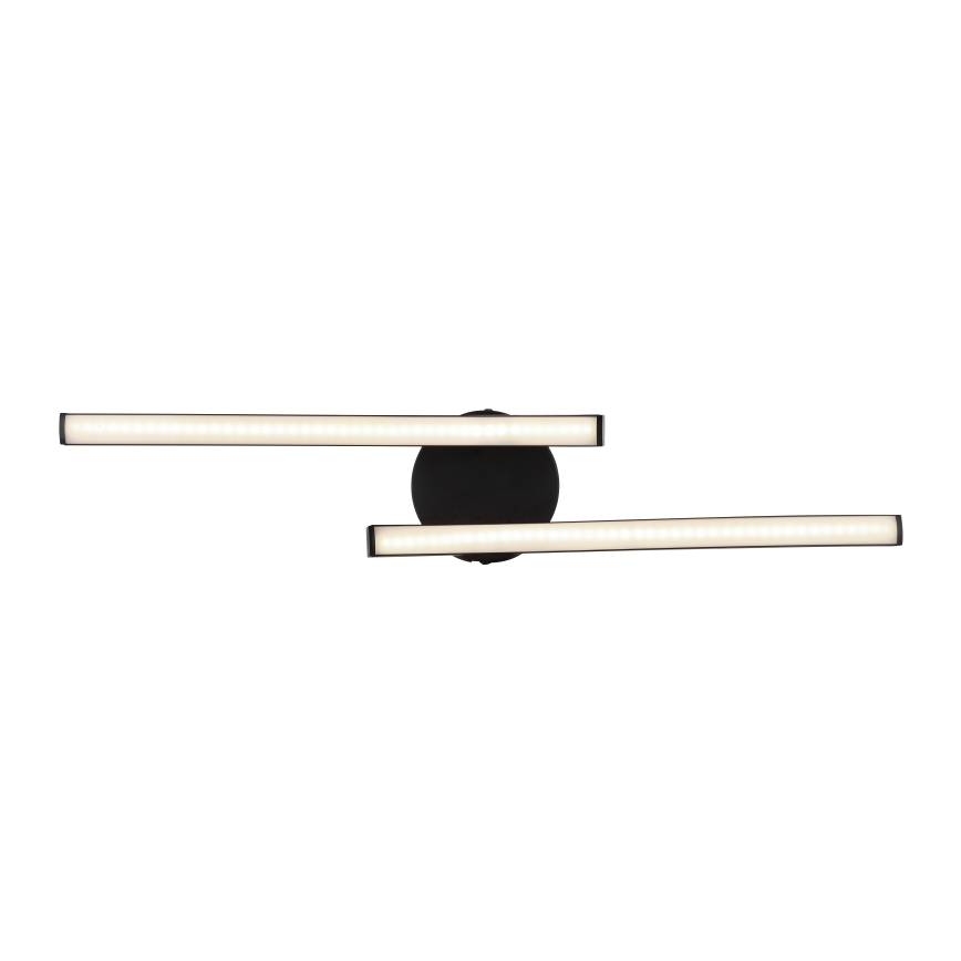 Globo - Iluminação de teto LED 2xLED/6W/230V preto