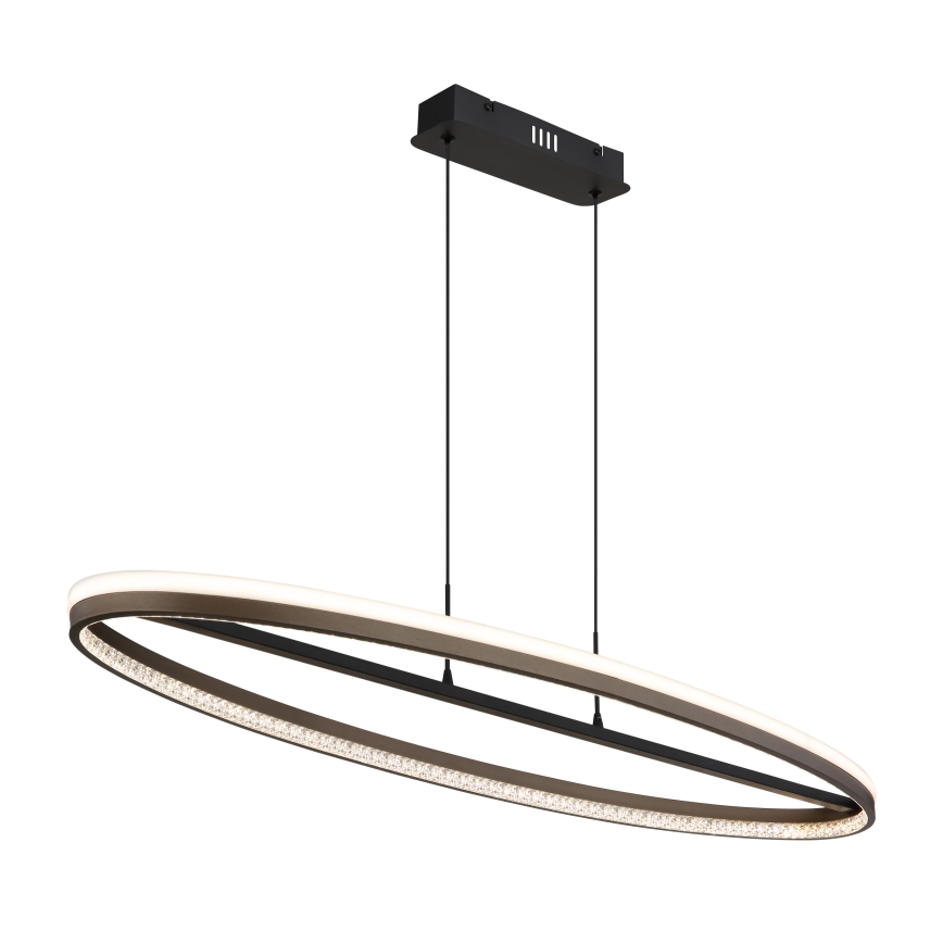 Globo - Candeeiro suspenso LED LED/60W/230V 3000/4000/6000K castanho