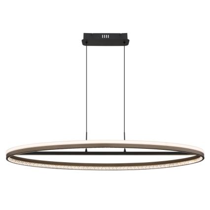 Globo - Candeeiro suspenso LED LED/60W/230V 3000/4000/6000K castanho