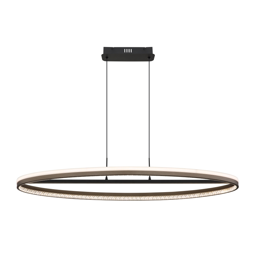 Globo - Candeeiro suspenso LED LED/60W/230V 3000/4000/6000K castanho