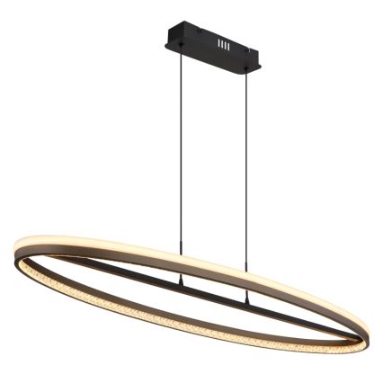 Globo - Candeeiro suspenso LED LED/60W/230V 3000/4000/6000K castanho