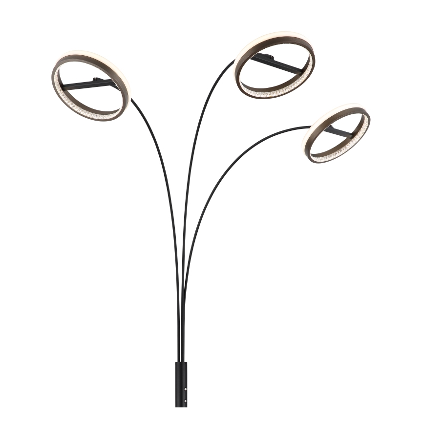 Globo - Candeeiro de pé LED regulável com dimmer tátil LED/48W/230V 3000-6000K