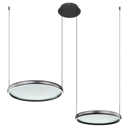 Globo - Candeeiro suspenso LED com regulação LED/50W/230V 2700-6000K preto + comando