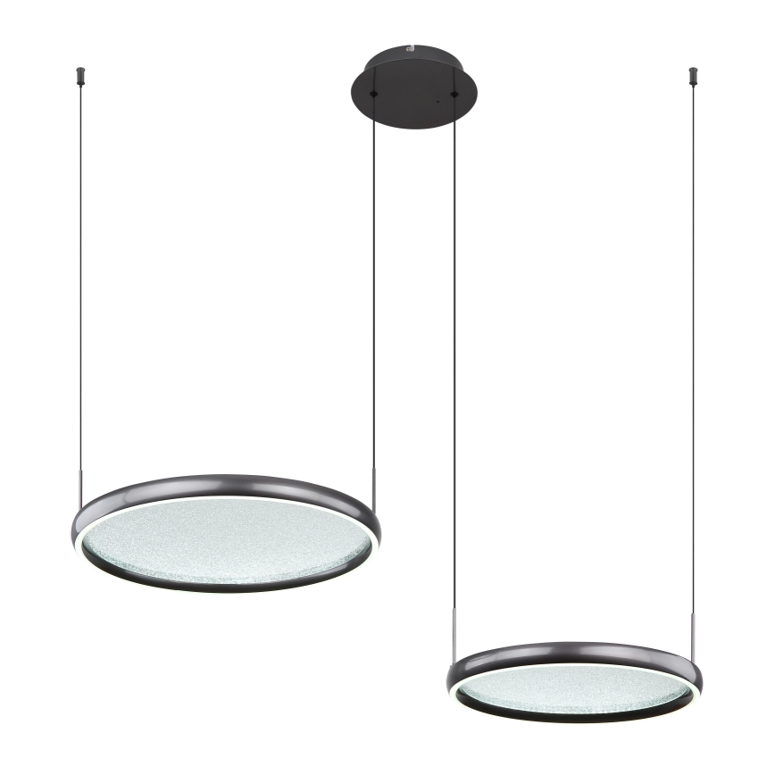 Globo - Candeeiro suspenso LED com regulação LED/50W/230V 2700-6000K preto + comando