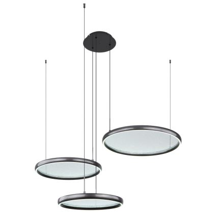 Globo - Candeeiro suspenso LED com regulação LED/55W/230V 2700-6000K preto + comando