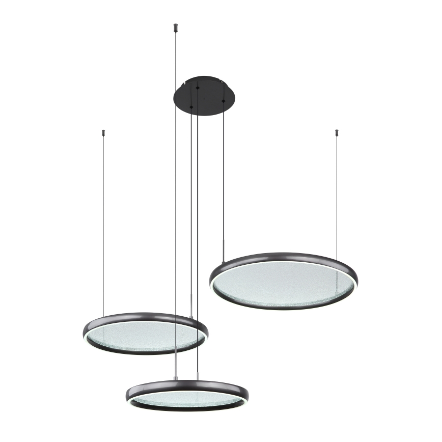 Globo - Candeeiro suspenso LED com regulação LED/55W/230V 2700-6000K preto + comando