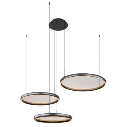 Globo - Candeeiro suspenso LED com regulação LED/55W/230V 2700-6000K preto + comando