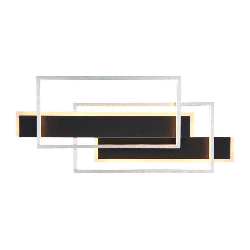 Globo - Iluminação de teto LED LED/40W/230V 62x27 cm cromado mate/preto