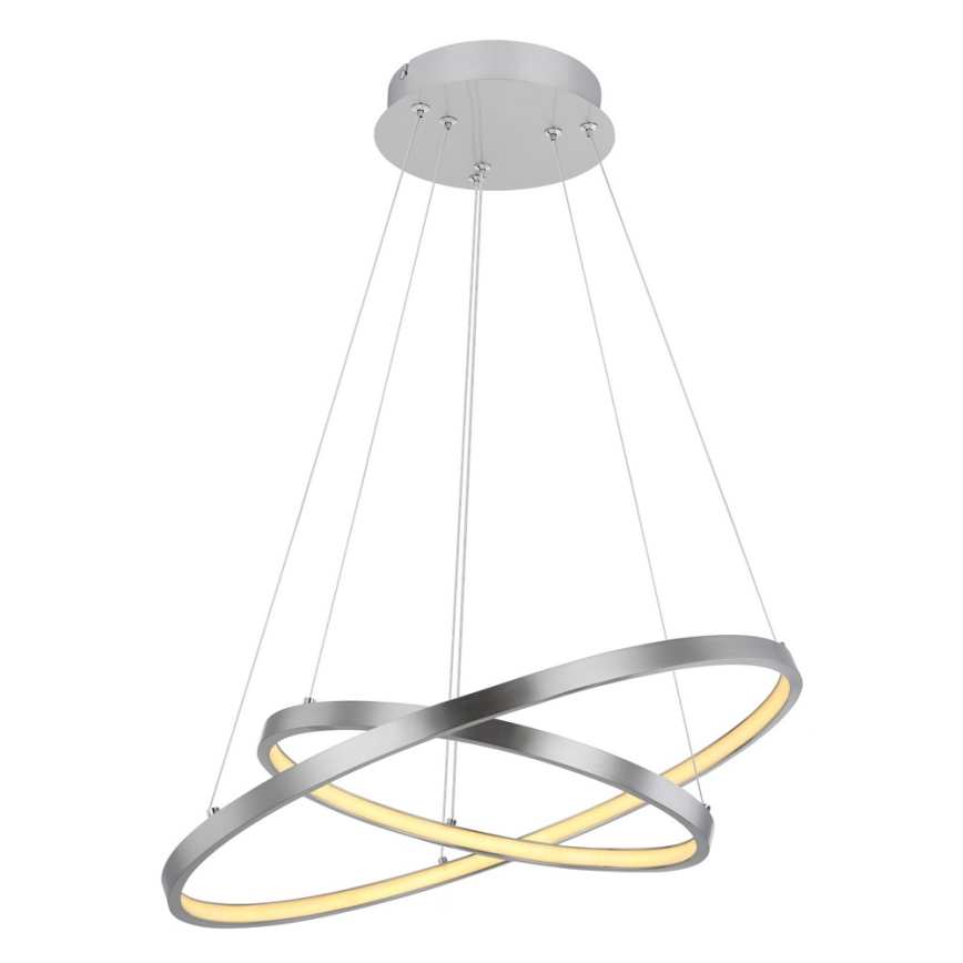 Globo - Candelabro suspenso LED com regulação 2xLED/21W/230V