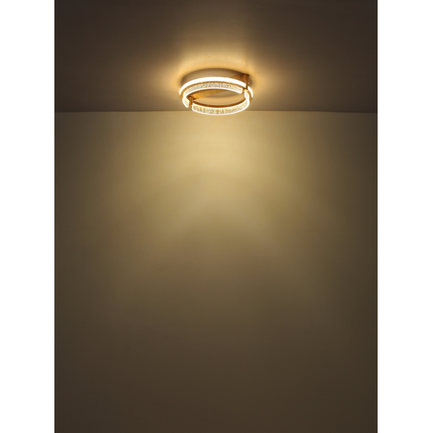 Globo - Iluminação de teto LED de cristal com regulação LED/36W/230V 2700K-6000K + comando