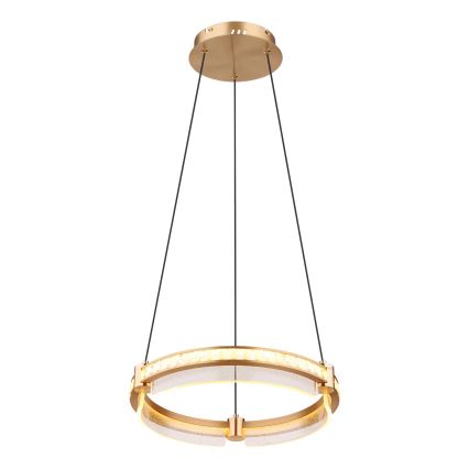 Globo - Candeeiro de cristal suspenso LED regulável LED/36W/230V 2700K-6000K + comando