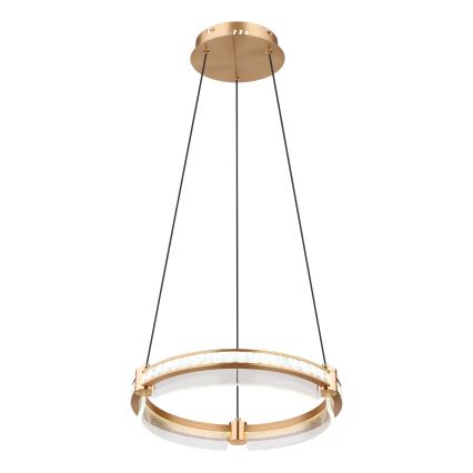 Globo - Candeeiro de cristal suspenso LED regulável LED/36W/230V 2700K-6000K + comando