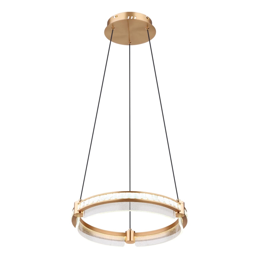 Globo - Candeeiro de cristal suspenso LED regulável LED/36W/230V 2700K-6000K + comando