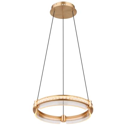 Globo - Candeeiro de cristal suspenso LED regulável LED/36W/230V 2700K-6000K + comando