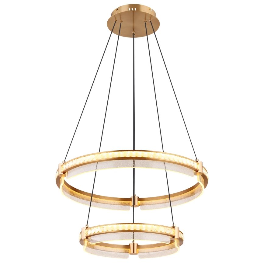 Globo - Candeeiro de cristal suspenso LED regulável  LED/78W/230V 2700K-6000K + comando