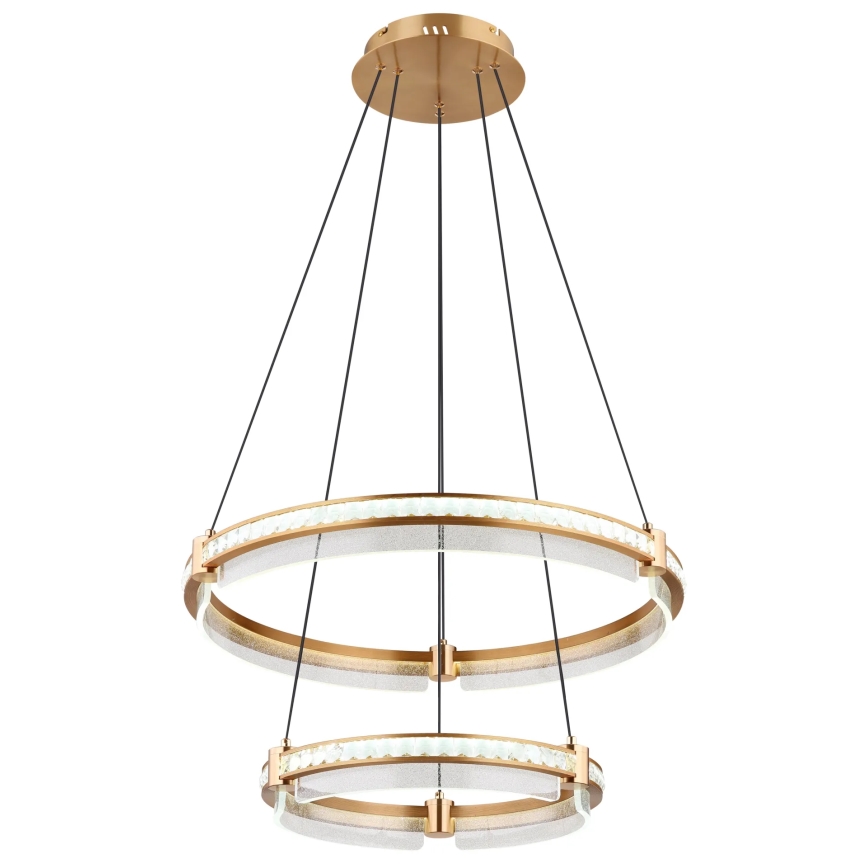 Globo - Candeeiro de cristal suspenso LED regulável  LED/78W/230V 2700K-6000K + comando