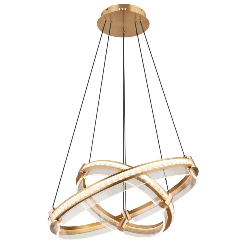 Globo - Candeeiro de cristal suspenso LED regulável  LED/78W/230V 2700K-6000K + comando